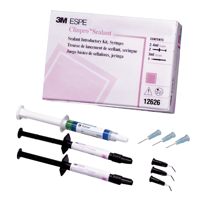 [3M 12626] SELLANTE CLINPRO KIT (2*2.4ML.+ ACIDO 3ML + 45PUNTAS)(12646)