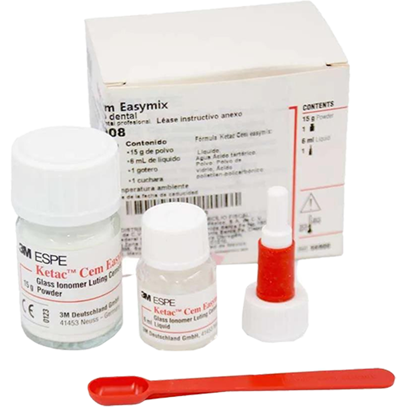 [3M 56908] CEMENTO IONOMERO KETAC-CEM MINIKIT RADIO 15GR    6 ML