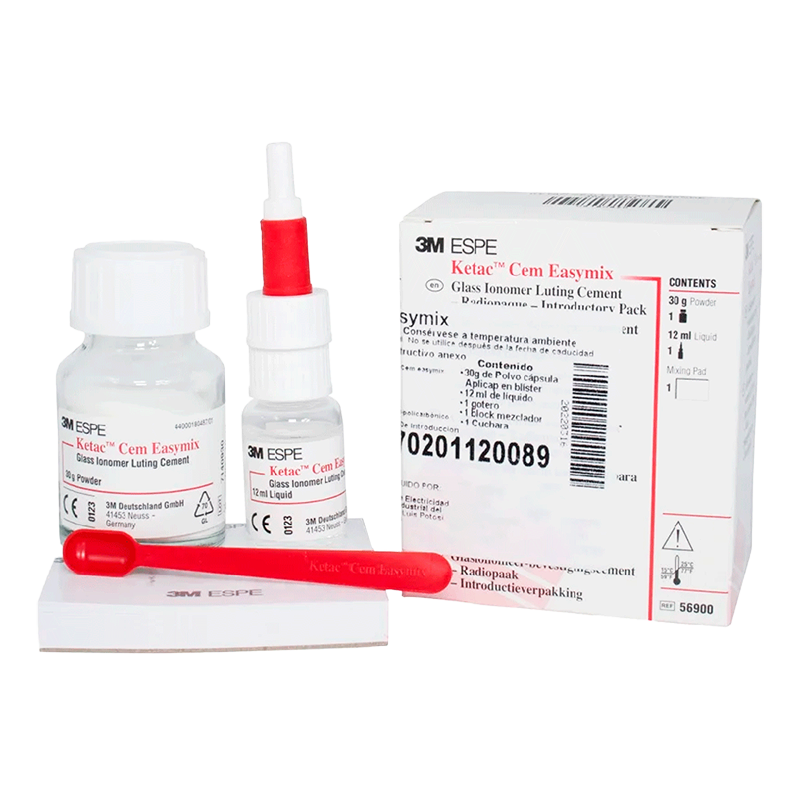 CEMENTO IONOMERO KETAC-CEM RADIO.P 30GR+15ML.EASY MIX