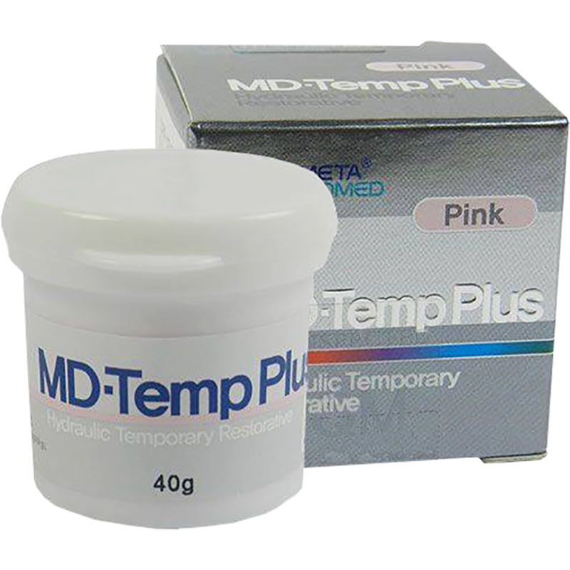 CEMENTO TEMPORAL CAVIDADES MD TEMP PINK (40GR)
