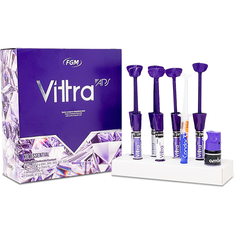 [FG 13834] KIT RESINAS VITTRA APS (1 DA1) (1 DA2) (1 DA3) (1 EA1)(1 EA2) (1 TRANS) ADHESIVO AMBAR 6 JER.+ ACC