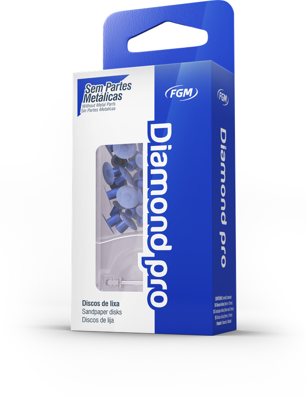 DIAMOND PRO - DISCO PULIDOR C. MANDRIL GRUESO (26 PZS.+1 PZ.)