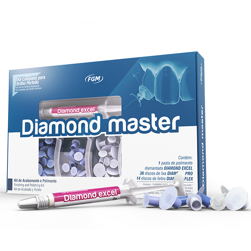 [FG 266] DIAMOND PRO - KIT MASTER (PASTA+50 DISC+1 MAND HP+1MAND RA)