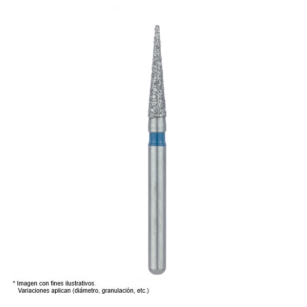 FRESA DIAMANTE FG JOTA - PUNTA LAPIZ CORTA ROJA