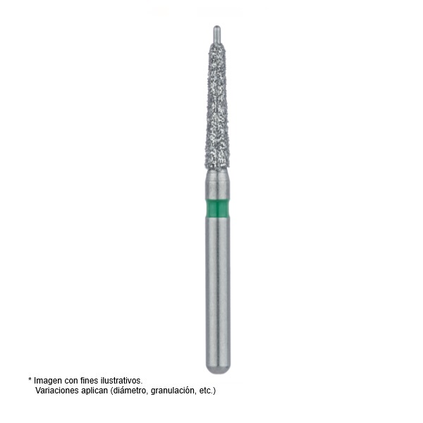 [JT 508F.314.016] FRESA DIAMANTE FG JOTA - TRONCOCONICA+1 PIN FINA   508F016