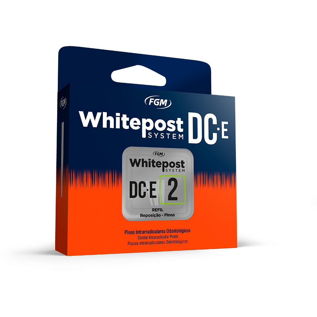 PINES FIBRA WHITE POST "DCE"  KIT  2  (5 PIN+1 FRESA)
