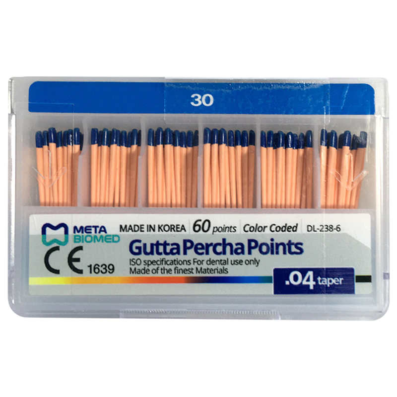 [MB G04-30] PUNTAS DE GUTAPERCHA META - 0.04 - NO. 30   (60)