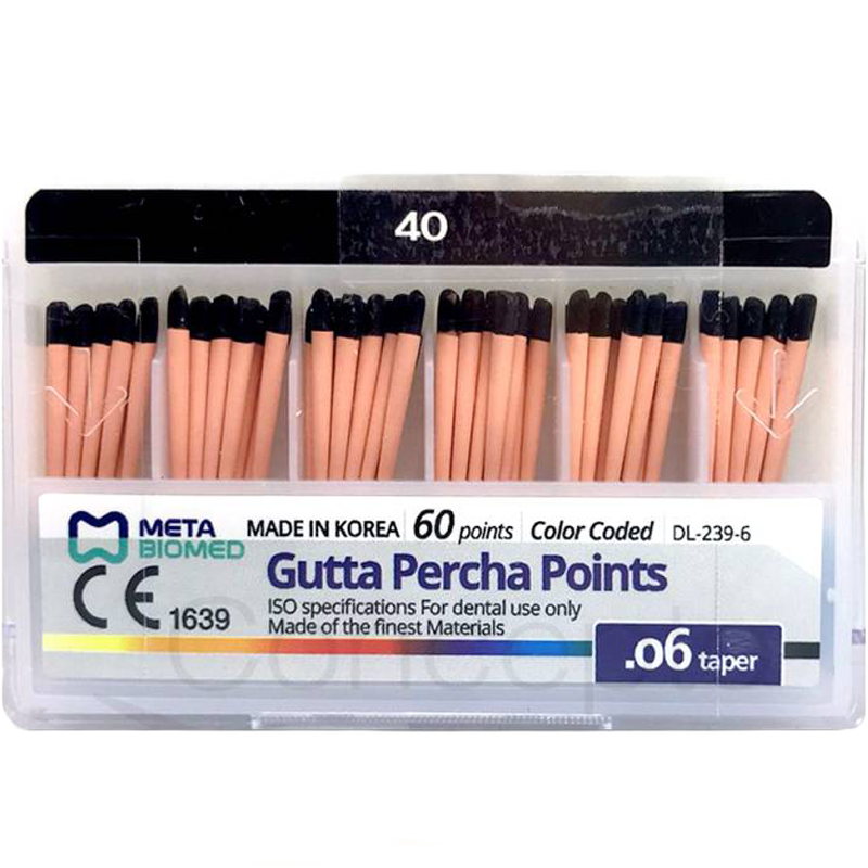 [MB G06-40] PUNTAS DE GUTAPERCHA META - 0.06 - NO. 40   (60)