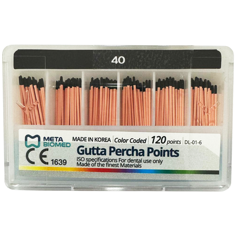 [MB G40] PUNTAS DE GUTAPERCHA META - NO. 40  (120)