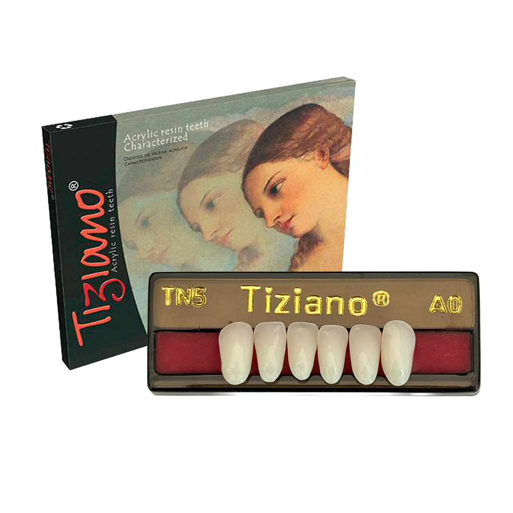 DIENTES TIZIANO 1 X 6 ANTERIOR INF-COLOR A0 TN5