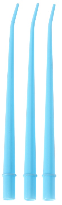 [HS 100-2365] EYECTORES DE SALIVA QUIRURGICOS AZULES 1/16" (25)