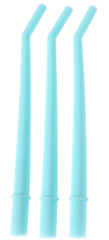 [HS 102-9023] EYECTORES DE SALIVA QUIRURGICOS VERDE 1/4" (25)