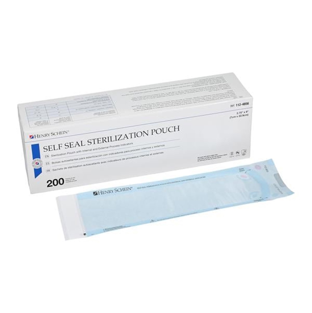 BOLSAS DE ESTERILIZAR SCH 2 3/4" X 9"(200)