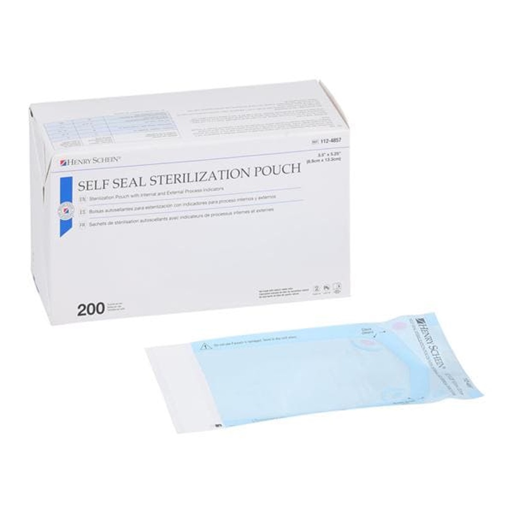 [HS 112-4857] BOLSAS DE ESTERILIZAR SCH 3 1/2"X5 1/4"(200)