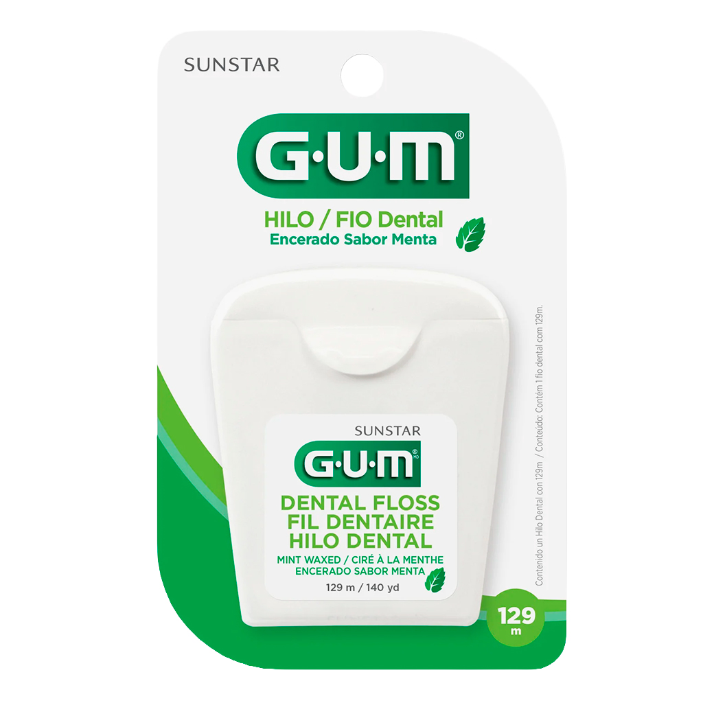 [BU 1916] HILO DENTAL ENCERADO 129M - SABOR MENTA