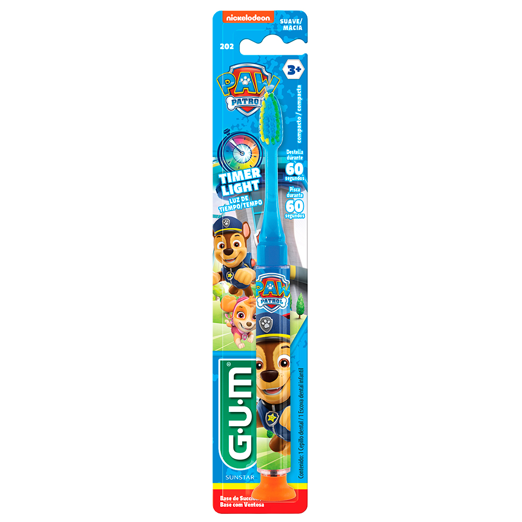 [BU 202PP] CEPILLO DE NIÑO PAW PATROL CON LUZ