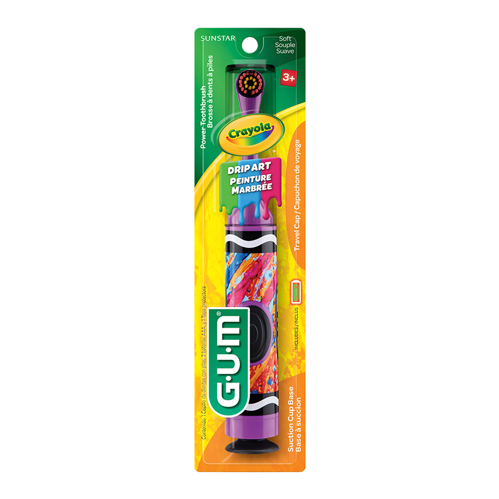 CEPILLO ELECTRICO DE NIÑO CRAYOLA, 6-12 AÑOS