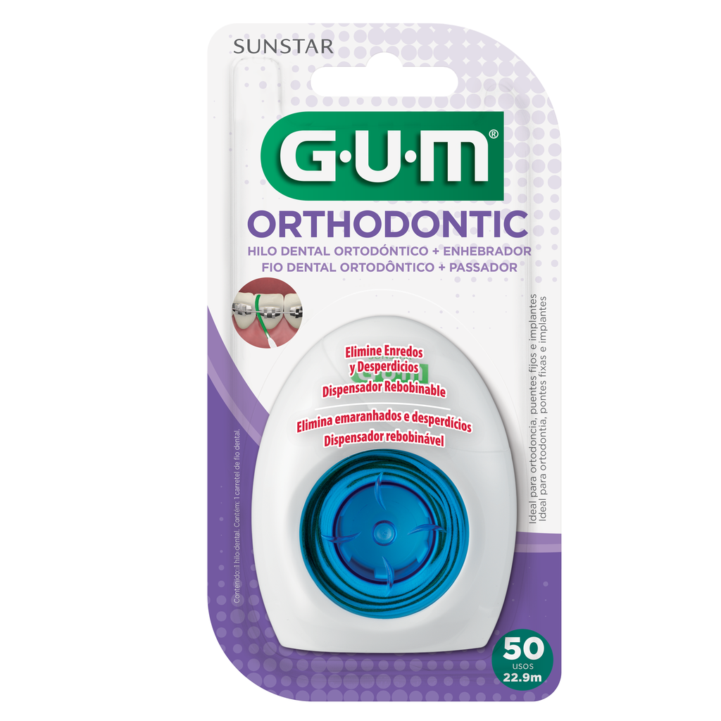 [BU 3200] HILO DENTAL + ENHEBRADOR EN BLISTER  (50 UNIDADES)