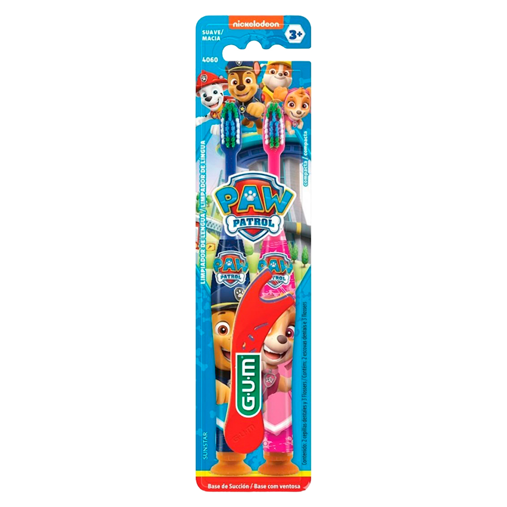 CEPILLO PAW PATROL 2PACK +3