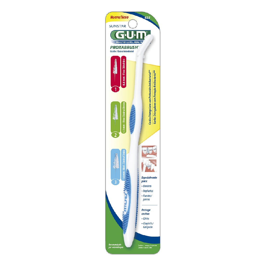 CEPILLO INTERDENTAL CAMBIO REPUESTOS TIPO CLICK (INCLUYE 2 ESCOBAS)