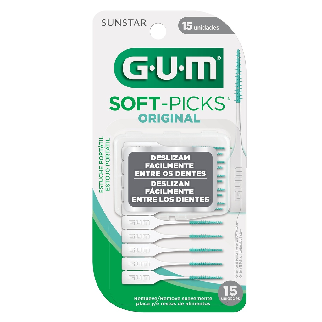 SOFT-PICKS ORIGINAL INTERDENTALES (15 UNIDADES)