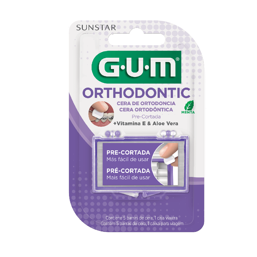 CERA DE ORTODONTICA SABOR A MENTA CON BLISTER
