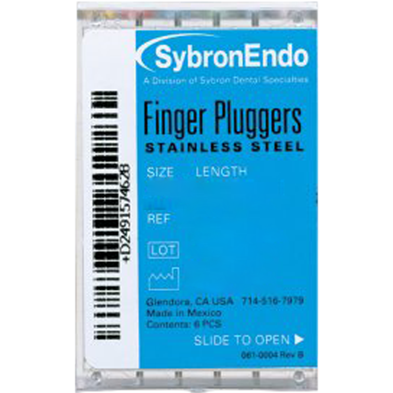 [KR 15746] LIMAS FINGER PLUGGER SURTIDO 25MM NO. 20/45