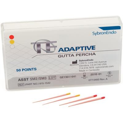 PUNTAS DE GUTAPERCHA TF ADAPTIVE SM2/SM3 (50)