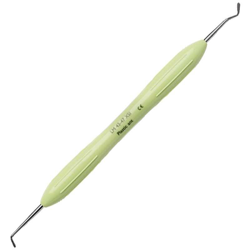 [LMA 43-47XSI] PORTA PLASTICO LM ANTERIOR CONDENSADOR + ESPATULA - ERGOMAX