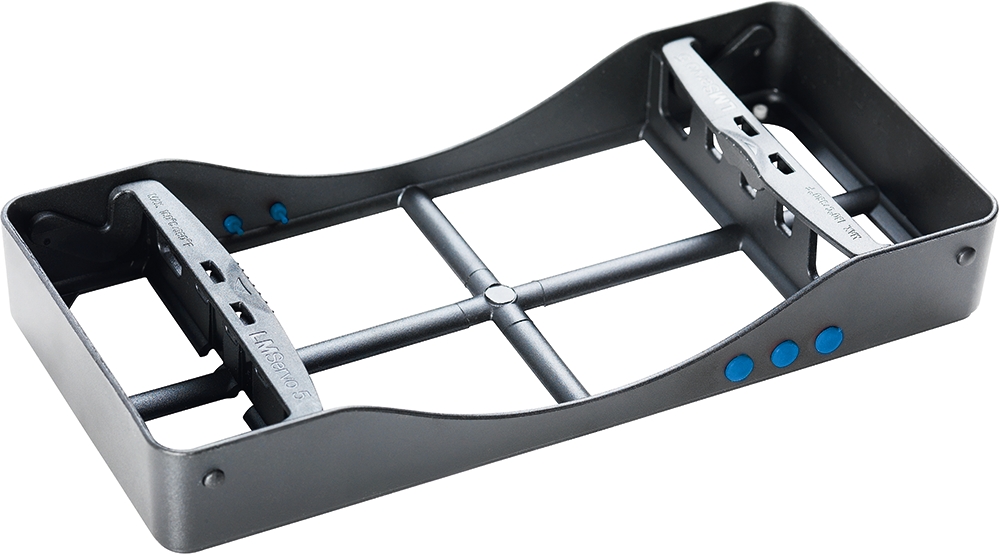 CASSETE METALICO LM PARA 5 INSTRUMENTOS 180X86X28MM