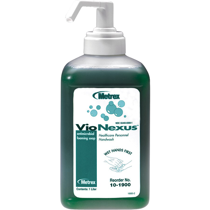 [MT 10-1900] VIONEXUS JABON ANTIMICROBIAL ESPUMOSO ,  LAVADO CON AGUA  / 1 LITRO
