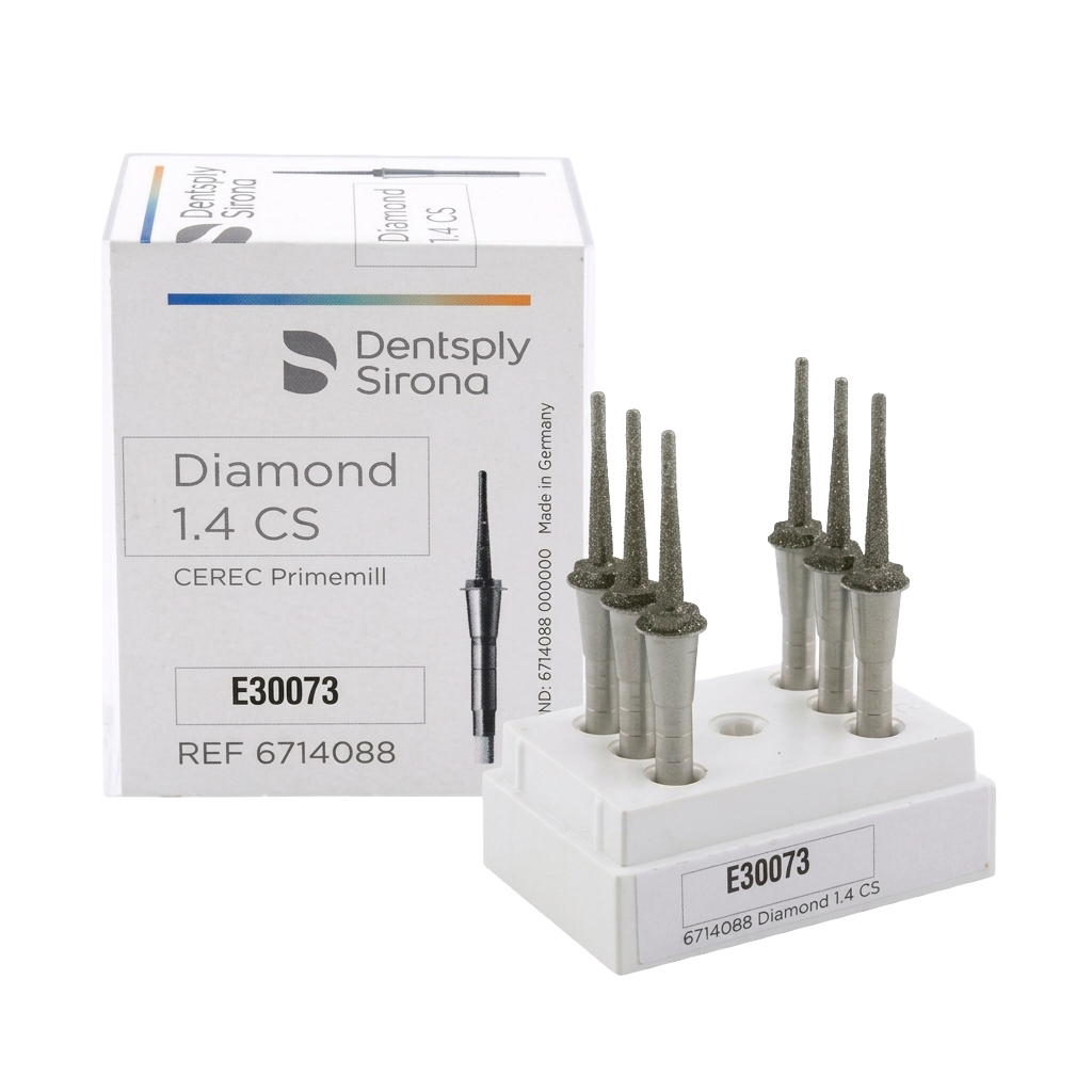[SIR 6714088] SIRONA FRESA PRIMEMILL DIAMANTE - REG.1.4MM  (6 PZS)