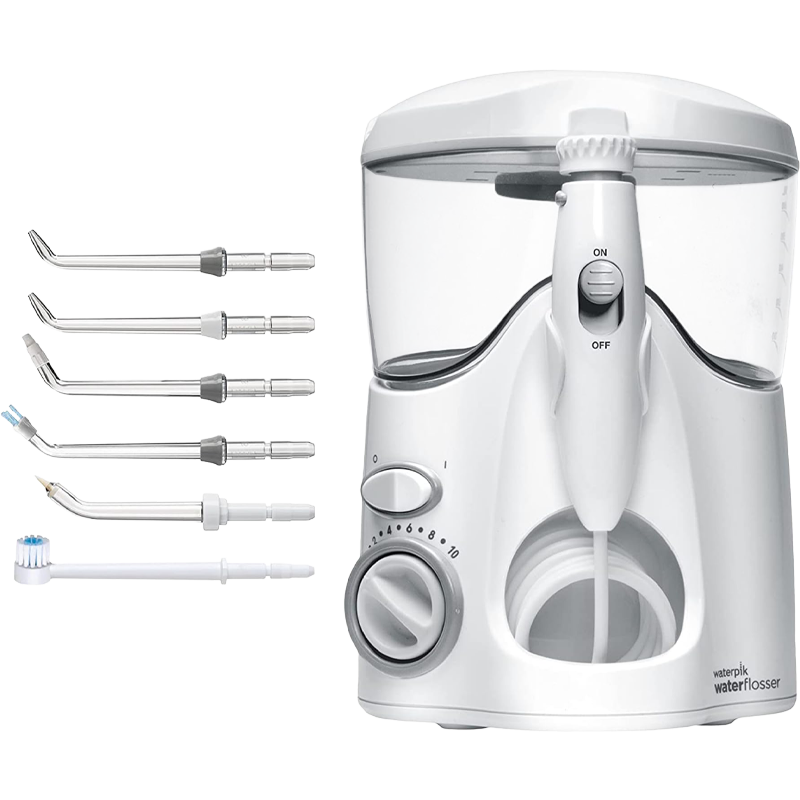 WATERPIK IRRIGADOR FAMILIAR C.6  PUNTAS - BLANCO GARANTIA 3MESES-