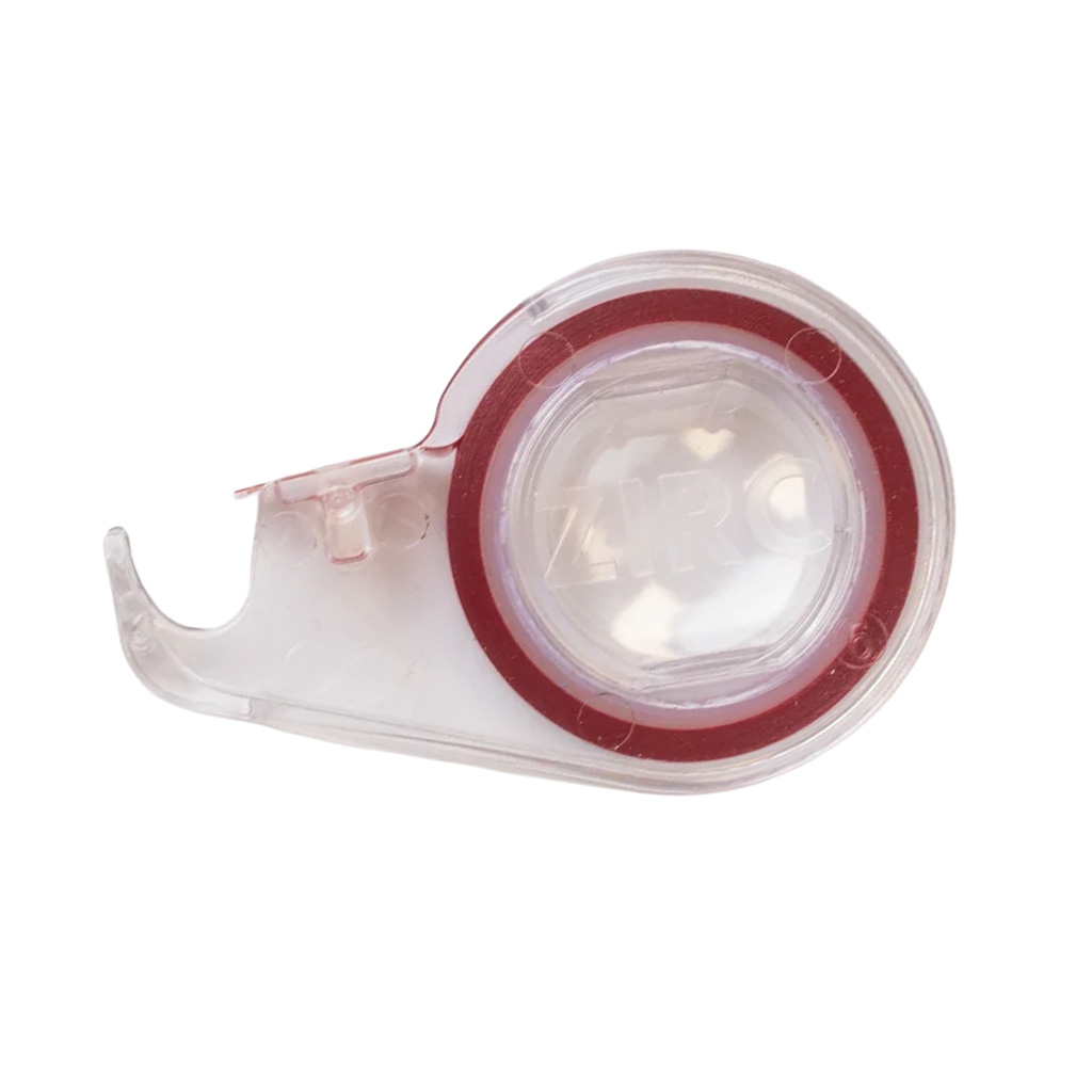ROLLO DE CINTA E-Z ID  COLOR ROJO 3 METROS