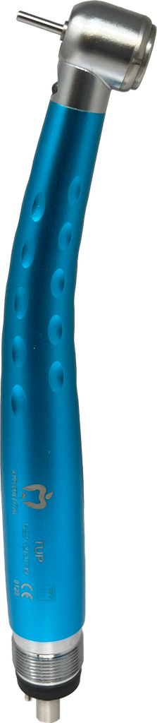 C/A TURBINA "DE ALUMINIO LED COLOR 3 CELESTE" PUSH BOTTON - 4 HOLE