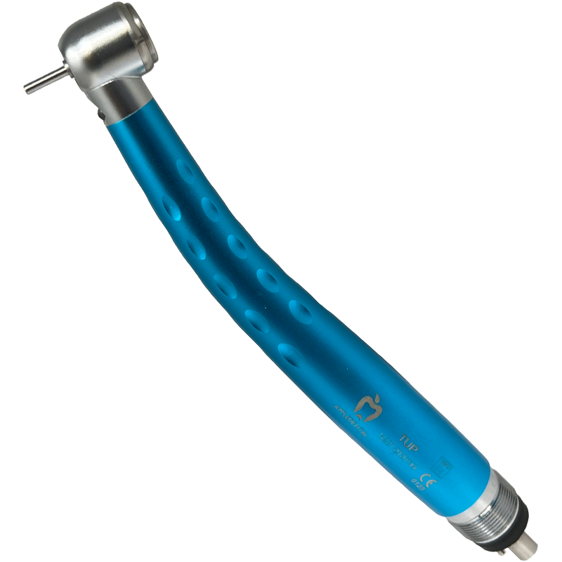 C/A TURBINA "DE ALUMINIO LED COLOR 3 CELESTE/AZUL" PUSH BOTTON - 4 HOLE