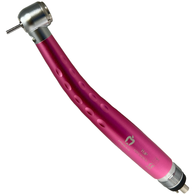 [APP TUP-R] C/A TURBINA "DE ALUMINIO LED COLOR 3 ROSADO" PUSH BOTTON - 4 HOLE