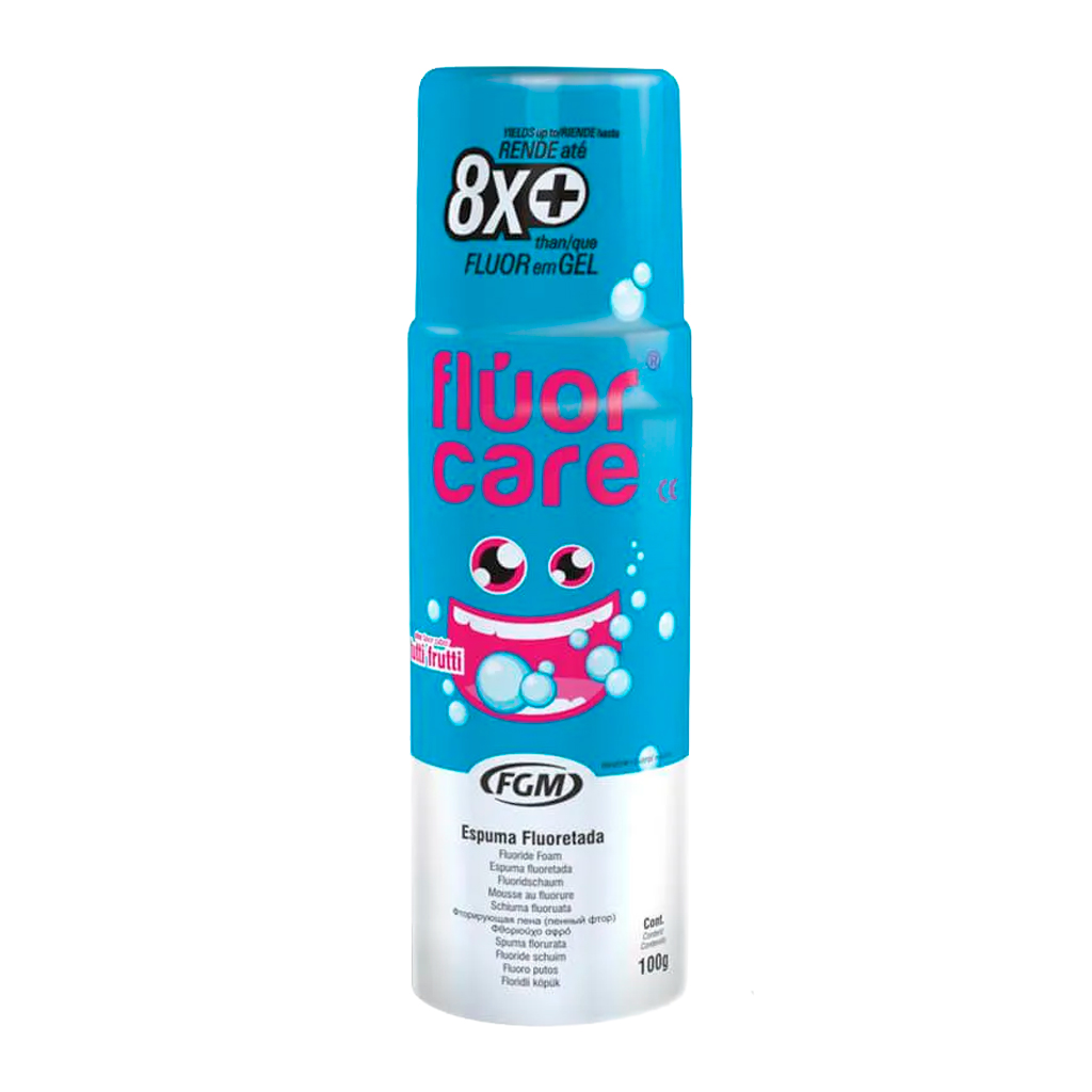 [FG 2870] FLUOR EN ESPUMA SABOR TUTI FRUTI