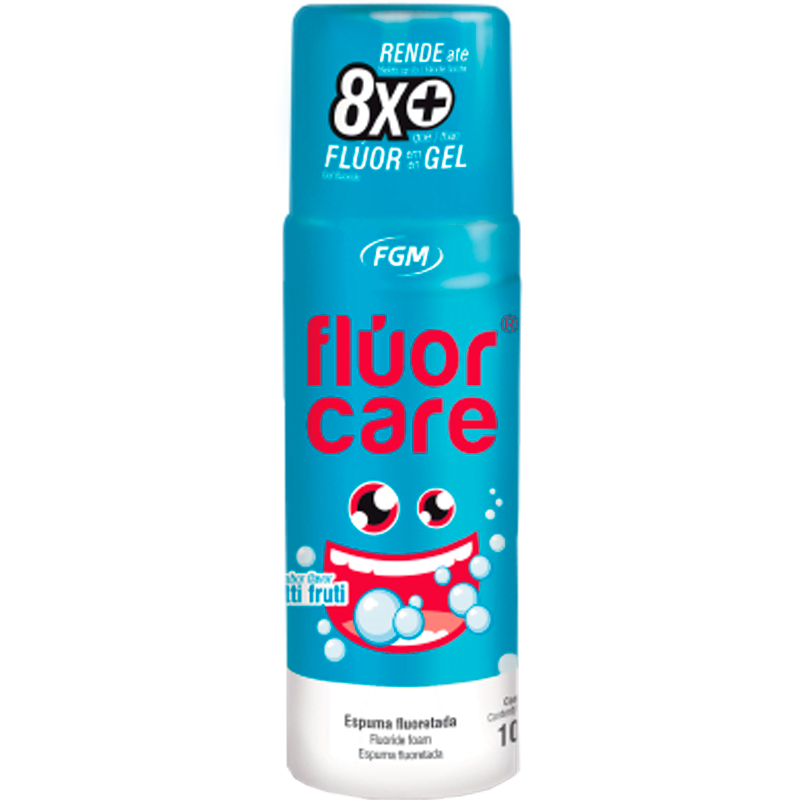 FLUOR EN ESPUMA SABOR TUTI FRUTI