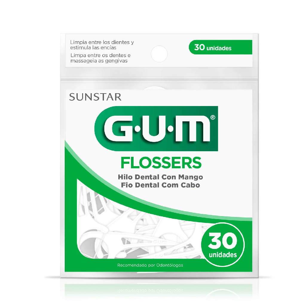 FLOSSERS BLANCO (30 UNIDADES)