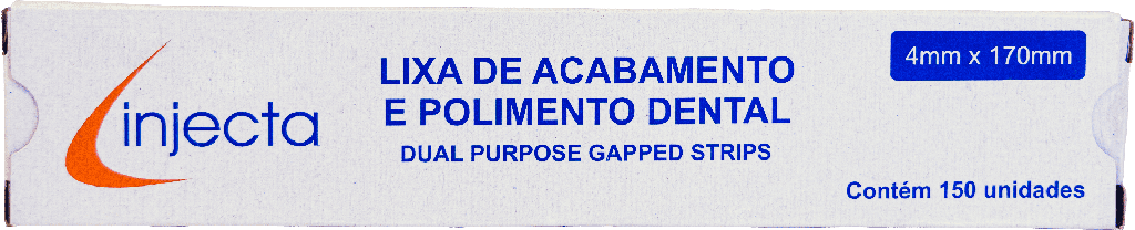 [LA LD 3103] TIRAS DE LIJA DE POLIESTER PARA PULIDO DE RESINA 150 UNIDADES