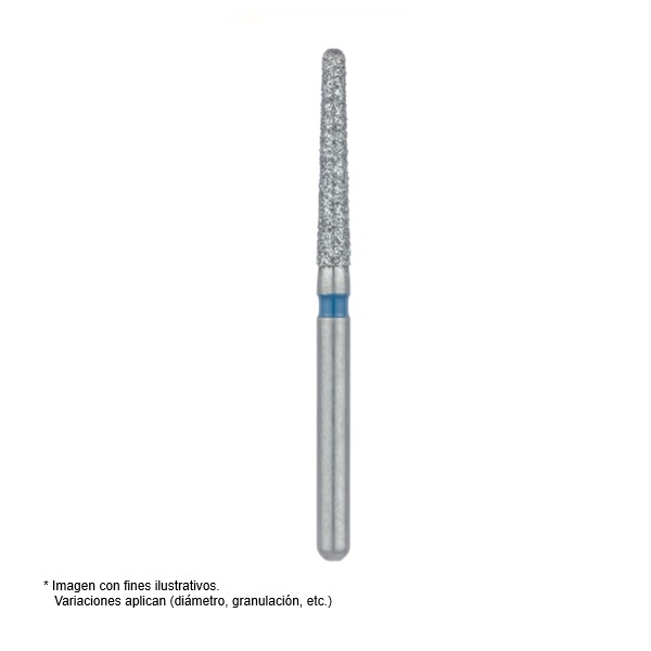 FRESA DIAMANTE FG JOTA CHAMFERA DE PUNTA REDONDA NEGRO 852SG.314.014