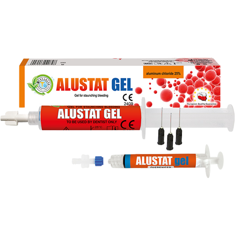 [CK W-ALG10] HEMOSTATICO EN GEL ALUSTAT  CLORURO DE ALUMINIO 25% - 10ML.