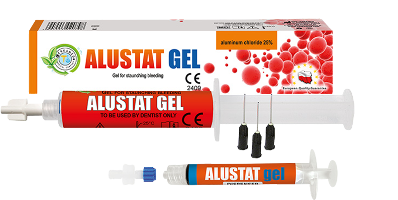 HEMOSTATICO EN GEL ALUSTAT  CLORURO DE ALUMINIO 25% - 10ML.