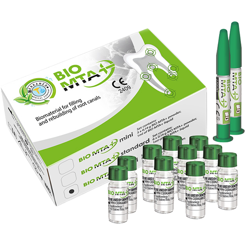 MTA BIO+  MAXI 10*0.14gr + 2 liquido de 1ml.
