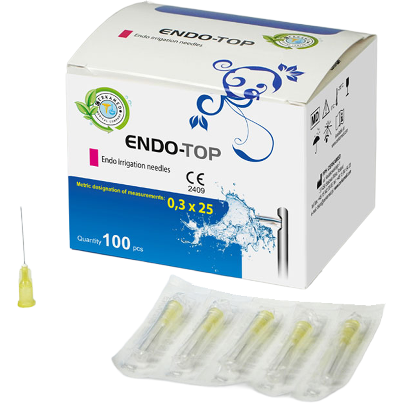 [CK W-ET100N] JERINGA DE IRRIGAR "SOLO PUNTA" ENDO TOP (100PZ)