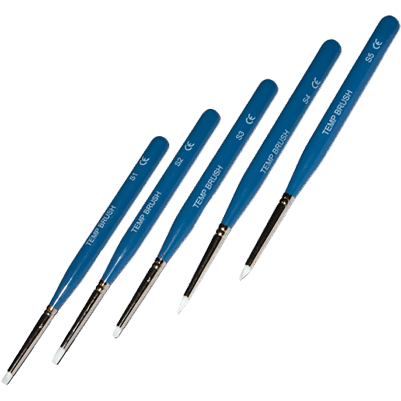 [MIC TPENS] MICERIUM PINCELES PUNTA DE GOMA BLANCO SET DE 5