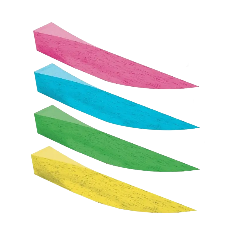 CUÑAS DE MADERA POLYDENTIA SURTIDO 11.5, 12, 13, 15MM 100PCS