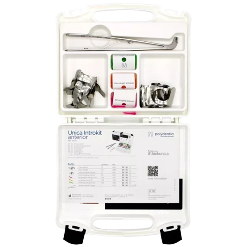 [PY 6900] BANDA MATRIZ POLYDENTIA PRECONTORNEADA UNICA ANTERIOR KIT INTRO