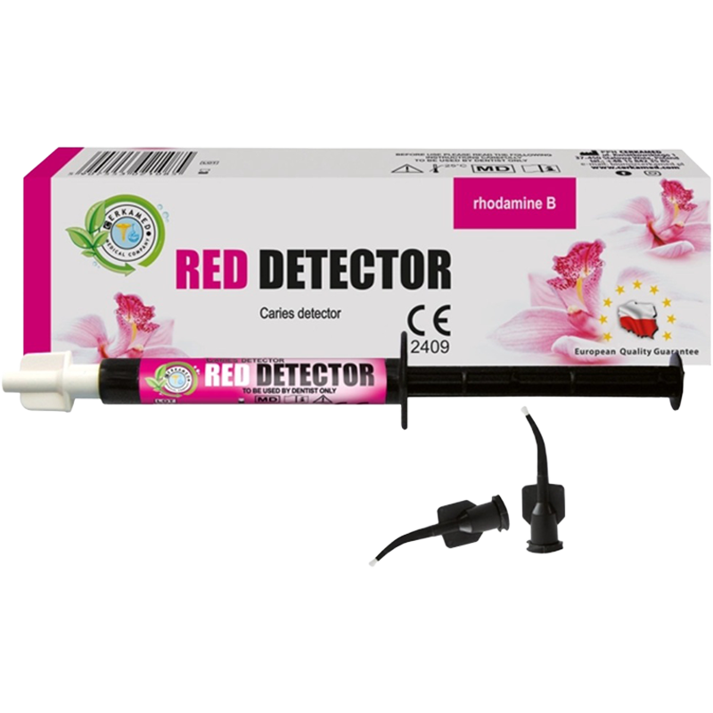 DETECTOR DE CARIES ROJO 2ML CERKAMED